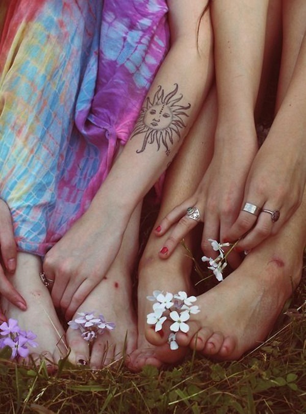 Sun Tattoo Designs (2)