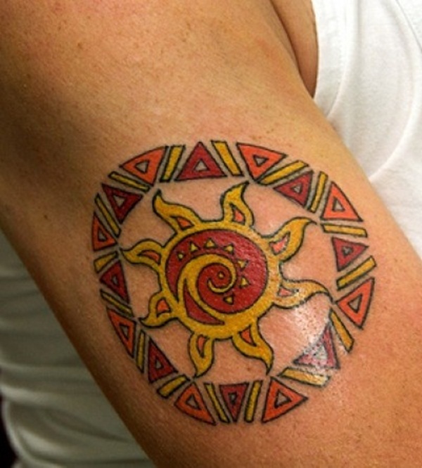 Sun Tattoo Designs (22)