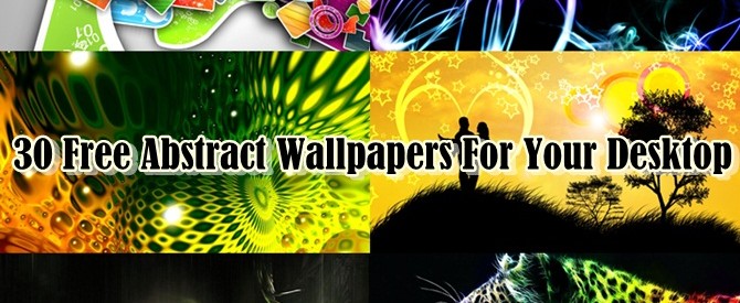 30 Free Abstract Wallpapers For Your Desktop
