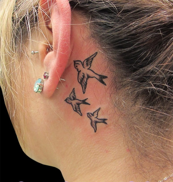 Shadow birds tattoo